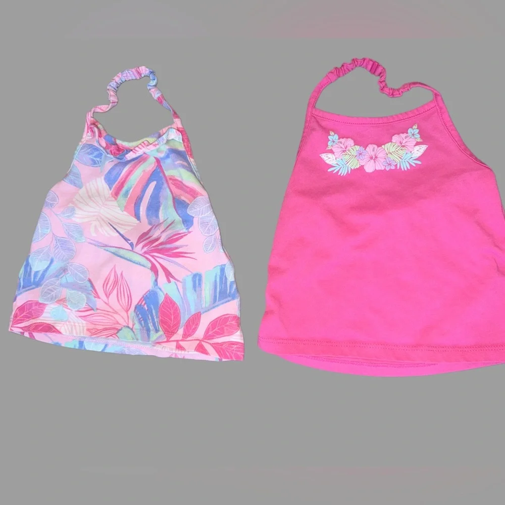 Toddler Girl Tropical Summer Bundle | 12-18 Months | 8 Pieces | Like New - Picture 10 of 11